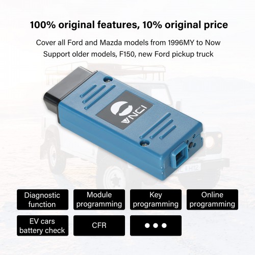 VNCI VCM3 Diagnostic Scanner for New Ford Mazda Supports CAN FD DoIP