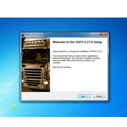 Newest SDP3 V2.23 Software for SCANIA VCI2/VCI3 without USB Dongle
