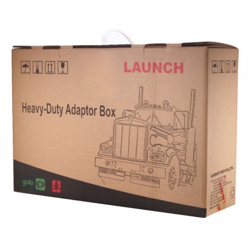 (UK Spedizione no tasse) LAUNCH X431 HD Heavy Duty Adapter Box HD Module Truck Diagnostic Adapter for X431 V/V+/PRO/PRO 3/PAD II