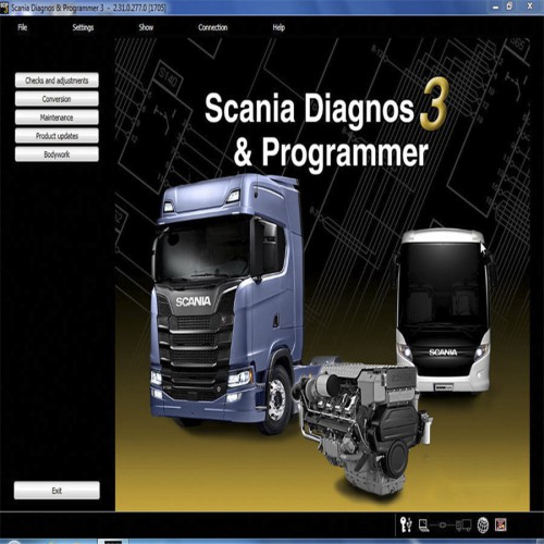 Scania VCI 2 SDP3 V2.31.1 Newest Version Software for Trucks/Buses