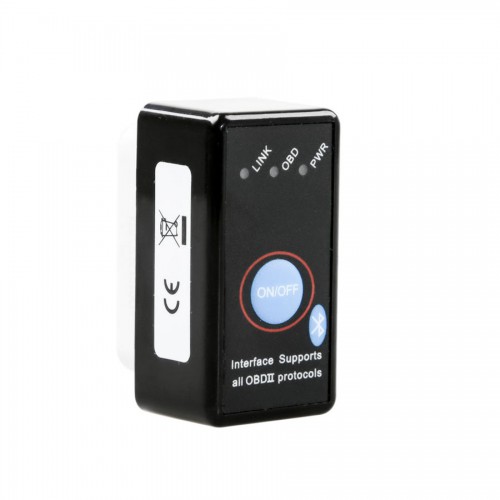 NUOVO Super Mini ELM327 Bluetooth OBD-II OBD Can with power switch