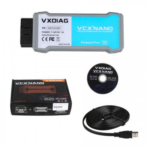 Hot VXDIAG VCX NANO for TOYOTA Techstream V12.10.019 Compatible with SAE J2534 Promo