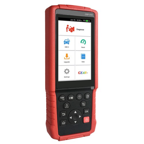 Launch CRP818 Full System OBD2 Diagnostic Tool for Oil Reset/TPMS/EPB/BMS/Injector Programming for European Models