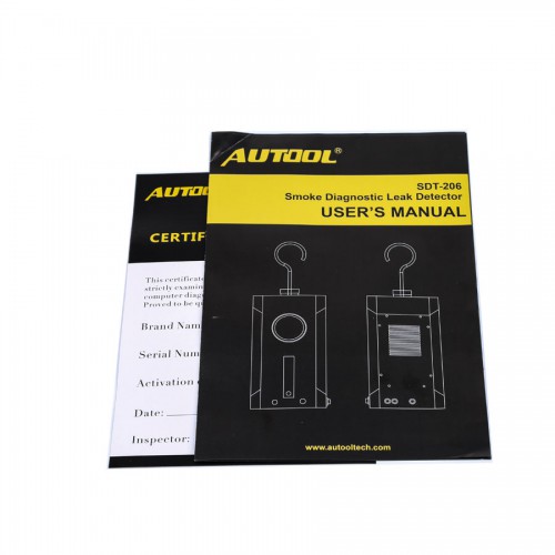 Auto Smoke Detector AUTOOL SDT-206 Smoke Leak Detector of Pipe Systems Except EVAP Auto Smoke Tester Promo