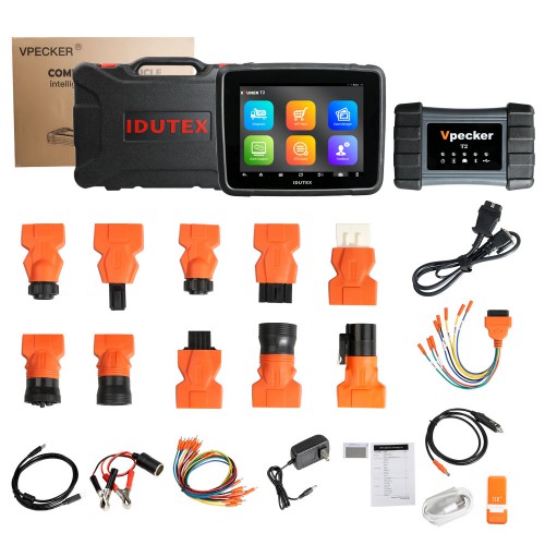 XTUNER T2 Diagnostic Tool for Heavy-duty Truck and Commercial Vehicles More Powerful than Xtuner T1
