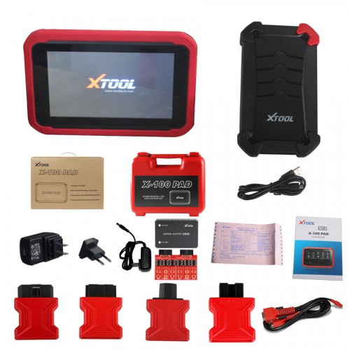 (UK Spedizione No Tasse)XTOOL X-100 PAD Tablet Key Programmer with EEPROM Adapter Support Special Functions Promo