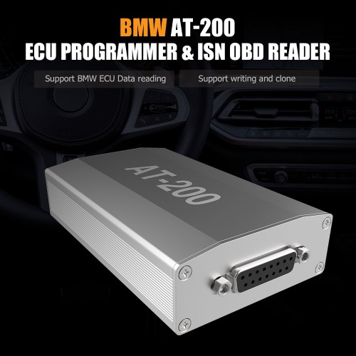 BMW AT-200 V1.8.4 ECU Programmatore & ISN OBD Lettore Spedizione gratuita da DHL