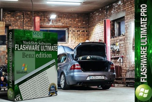 Flashware Ultimate Pro for all Mercedes Benz workshops