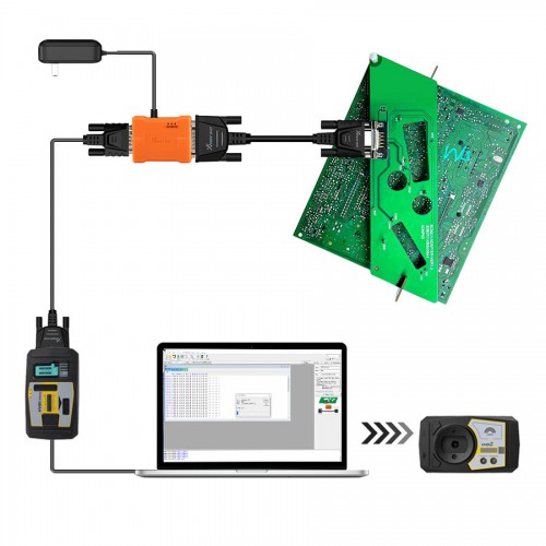 Xhorse BCM2 Solder-free Adapter per Audi AKL and Add Key work with Key Tool Plus/ VVDI2+VVDI Prog