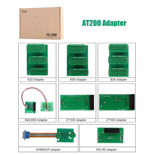 AT200 FC200 New Adapters Set No Need Disassembly including 6HP & 8HP / MSV90 / N55 / N20 / B48/ B58/ B38 etc