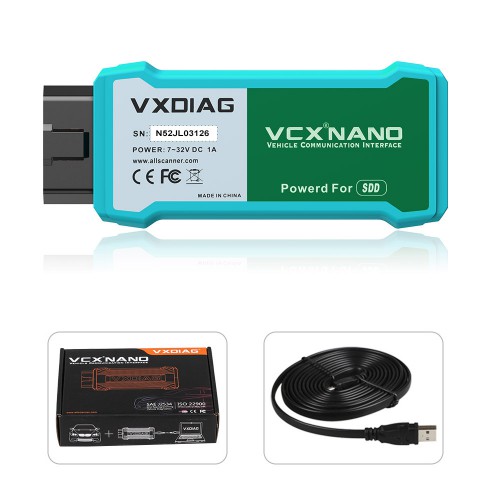 (EU Spedizione No Tasse)VXDIAG VCX NANO per Land Rover and Jaguar Software V154 WIFI Versione Promo