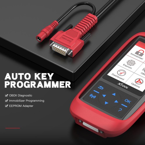 XTOOL X100 Pro2 OBD2 Auto Key Programmer/Mileage Adjustment with EEPROM Adapter
