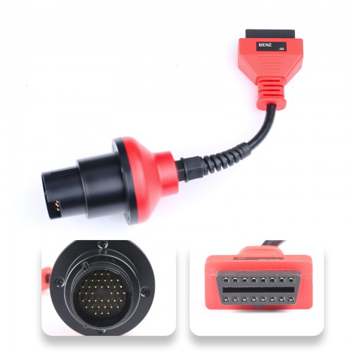 Autel Full Set OBDII Cables and Connectors Kit for DS808/MK808/MP808 (Only Cables and Connectors)