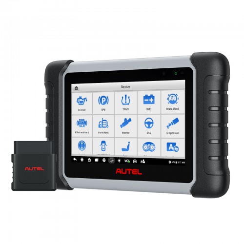 2024 Autel MaxiCOM MK808BT Car Diagnostic Scan Tool, Active Tests & Bi-Directional Control Scanner, 28+ Services, FCA AutoAuth, Wireless Diagnosis