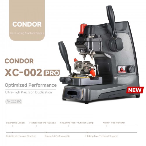 2024 Original Xhorse Condor XC-002 XC002 PRO Key Cutting Machine