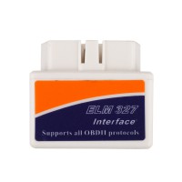 Super MINI ELM327 Bluetooth OBD2 V2.1 White Smart