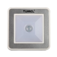 Tuirel LED Mini Human Body Night Motion Sensor Wall Lamps Decoration Night Light (Without Battery)
