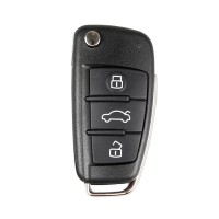 XHORSE VVDI Audi A6L Q7 Style Universal Remote Key 3 Buttons X003 for VVDI Key Tool 5pcs/lot