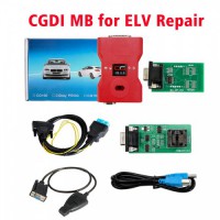 (EU Spedizione No tasse) CGDI Prog MB Benz Key Programmer Support All Key Lost with ELV Repair Adapter