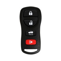 3+1 Button Remote Key for Nissan 315Mhz FCC ID KBRASTU15 1pc