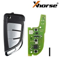 Xhorse XEKF21EN Super Remote Knife Type 3 Buttons with Super Chip 5Pezzi/lot