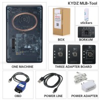 2024 KYDZ MLB Tool for Audi Volkswagen Porsche and Bentley + 3 Times Calculation Data + Bluetooth OBD Cable + Solder Free Adapter