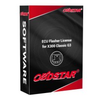 ECU Flasher Function Authorization per OBDSTAR X300 Classic G3
