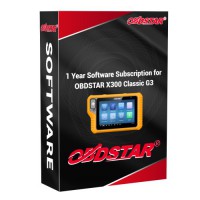 Servizio di Aggiornamento di un Anno per OBDSTAR X300 Classic G3 Versione Base