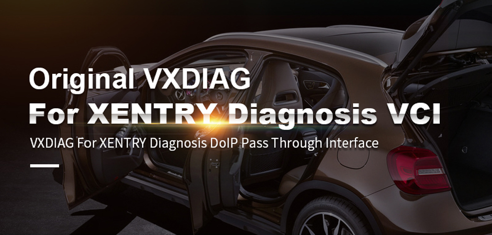 Vxdiag C6 Automotive Diagnostic Tool For XENTRY Diagnosis VCI For Mercedes Benz 