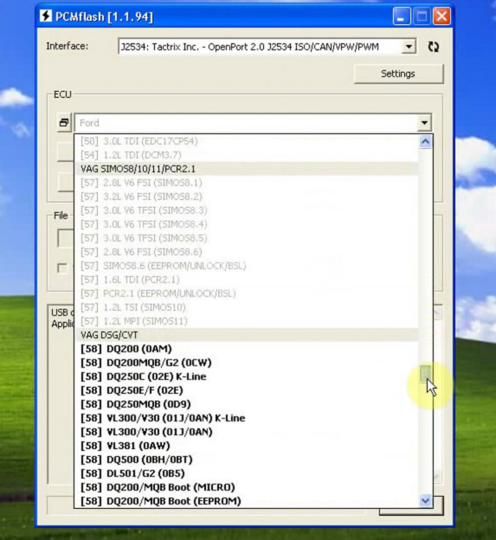 KTMOBD KTMflash software display-04