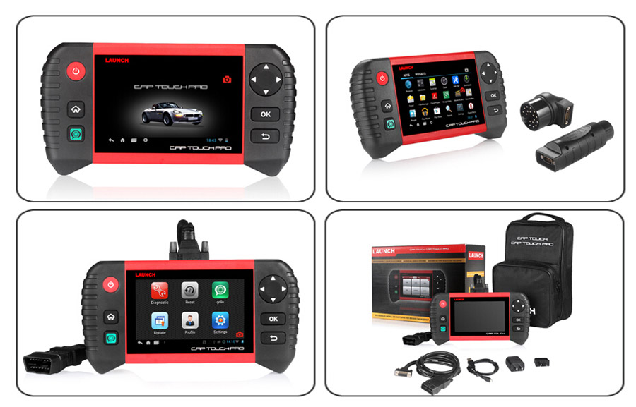 Launch CRP Touch Pro package list