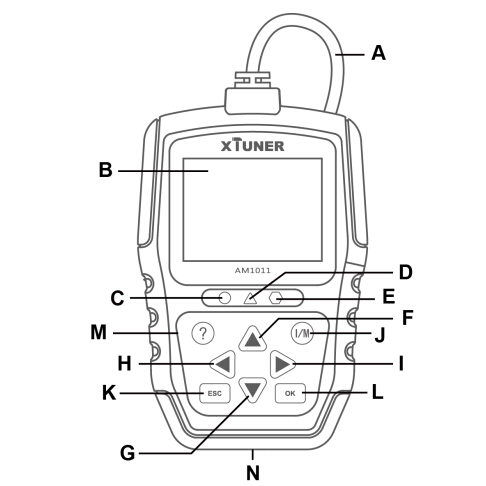 XTUNER AM1011 Scan Tool