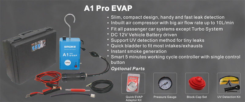 Smoke A1 Pro EVAP Diagnostic Leak Detector