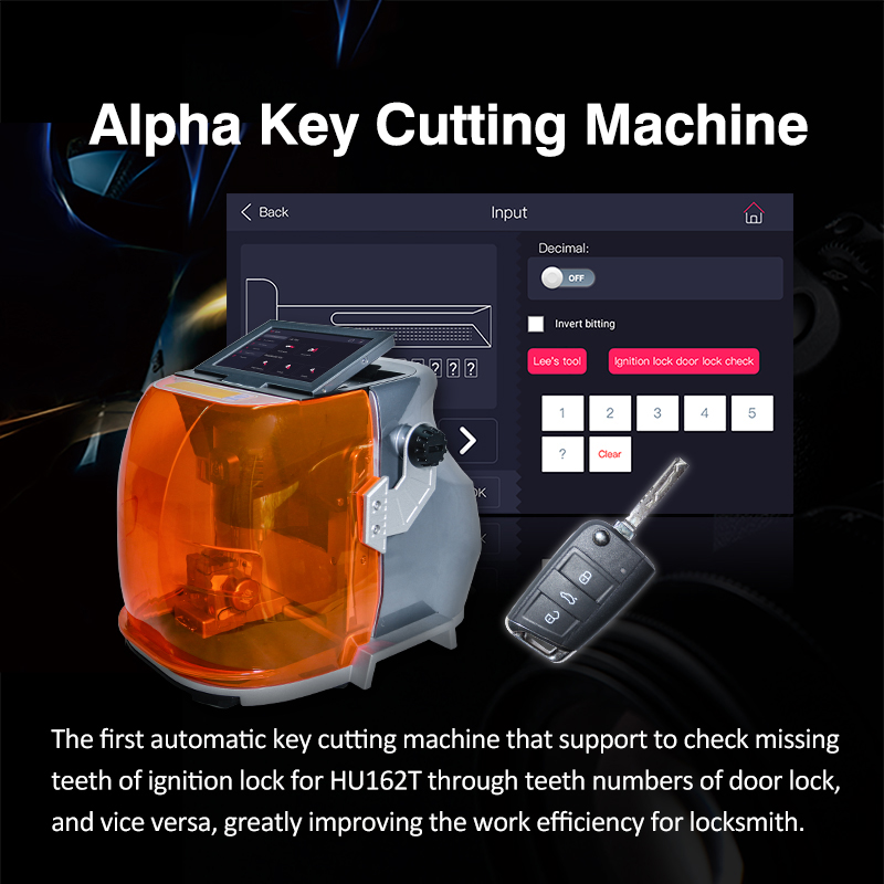 Alpha Automatic Key Cutting Machine  - 03