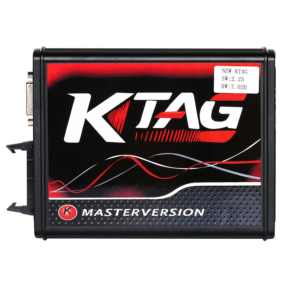 Utensile per diagnosi e Tester Motore per Auto Senza Tasto di Reset Colore Rosso Ocamo V2.23 KTAG V7.020 K-Tag Master 
