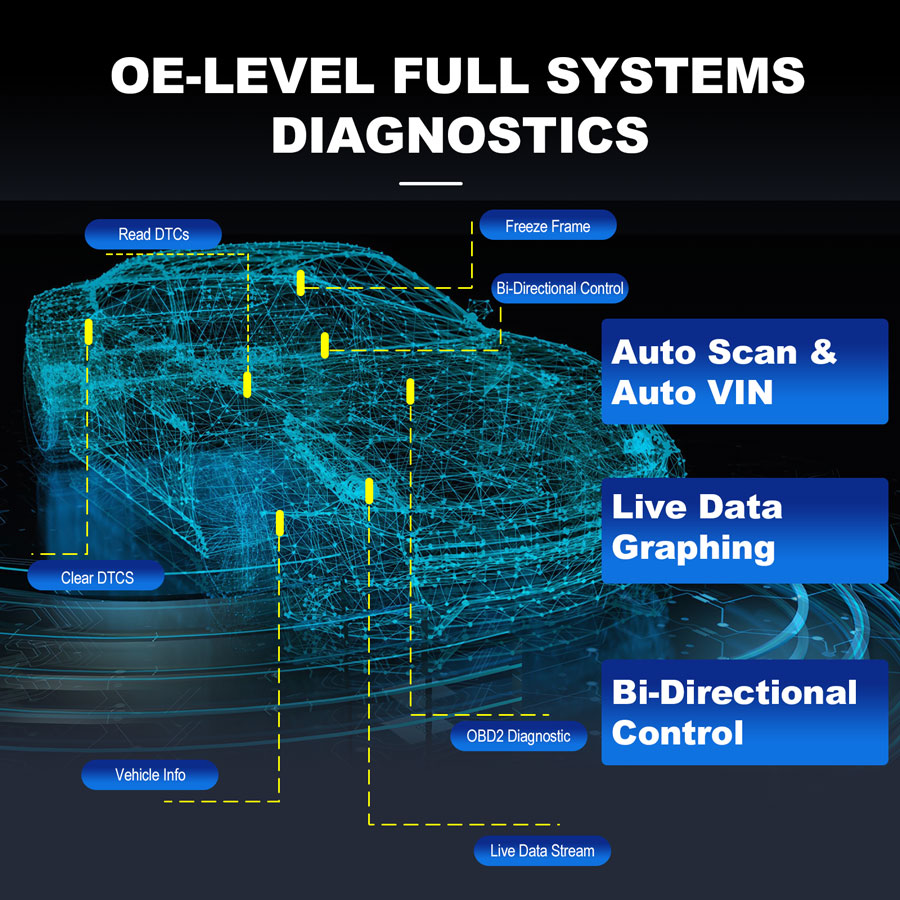 XTOOL D8BT Full System Diagnostic Tool 1