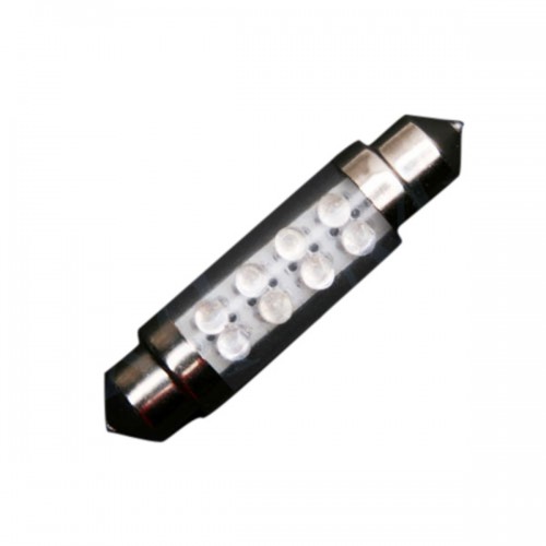 DOME 8 LED CAR INTERIOR BULB LAMP LIGHT 39mm WHITE 12V 5pc/lot