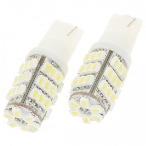 42 LED SMD T10 3W 6000K 264-Lumen 42x3020 SMD LED Car White Light Bulbs 10pcs/lot