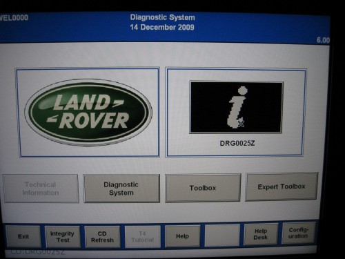 T4 Mobile Plus Diagnostic System  Land Rovers