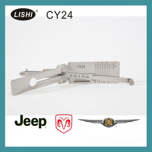 LISHI CHRYSLER CY24 2-in-1 Auto Pick and Decoder