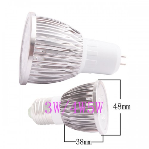 550LM 5W E27 GU10 E14 GU5.3 LED Light Lamp Bulb AC85-265V 110V 220V Cool Warm White=50W halogen 5pcs/lot