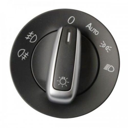 CHROME EURO HEAD LIGHT SWITCH FOR VW PASSAT CC B6 GOLF JETTA MK5 MK6