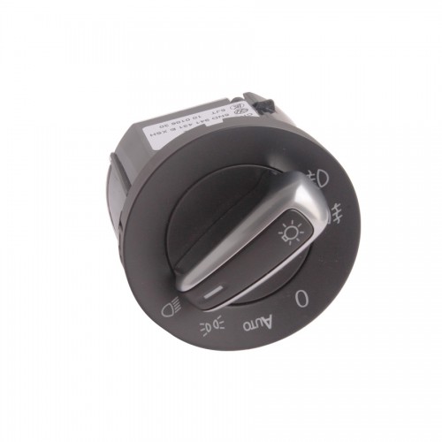 CHROME EURO HEAD LIGHT SWITCH FOR VW PASSAT CC B6 GOLF JETTA MK5 MK6