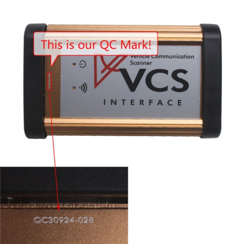 VCS Vehicle Communication Scanner Interface 1.5Versione