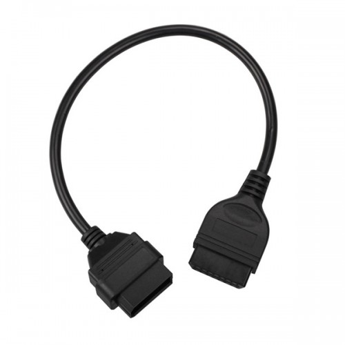 Nissan 14 pin OBD to OBD2 test exam adapter lead cable