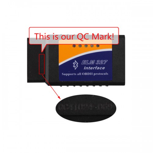 1.5V ELM327 Bluetooth Software OBD2 CAN-BUS Scanner Tool Software V2.1