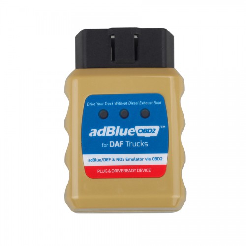 AdblueOBD2 Emulator for DAF Trucks Plug and Drive Ready Device by OBD2