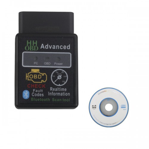V2.1 Mini Bluetooth ELM327 OBD HH OBDII Car Diagnostic Scanner Works on Android/Symbian/Windows