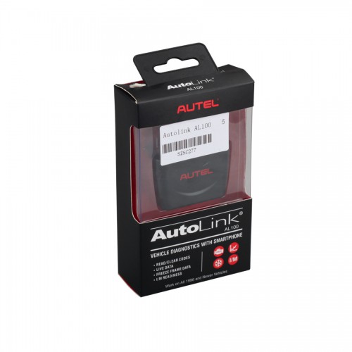Autolink AL100 DIY Bluetooth OBDII/EOBD Scanner for iPhone/iPad/iPad Mini IOS 7.0