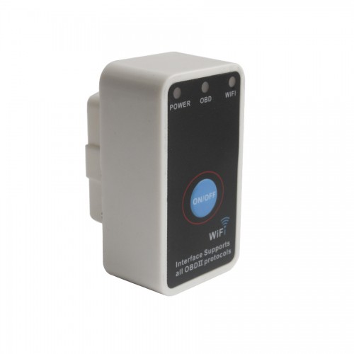 Super mini ELM327 WiFi with Switch work with iPhone OBD-II OBD Can Code reader tool